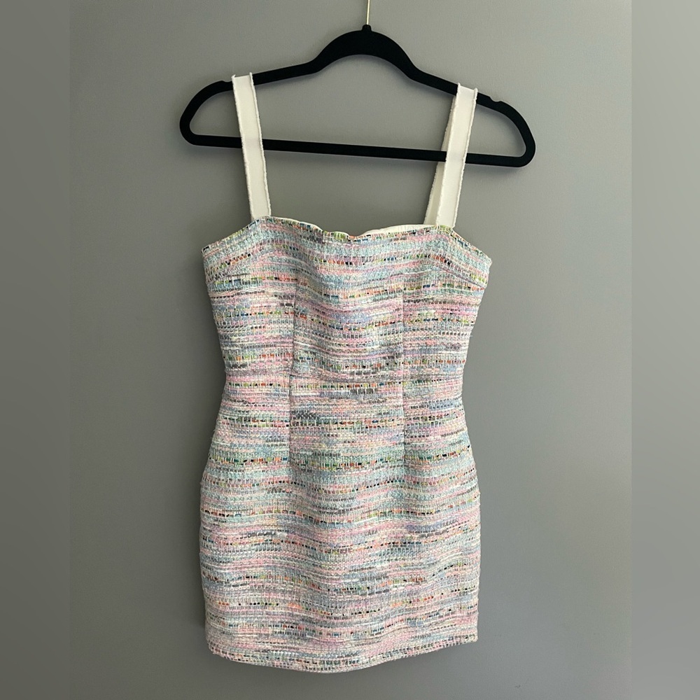 Atoir “Static Stories” Tweed Bodycon Mini Dress - Picture 5 of 6
